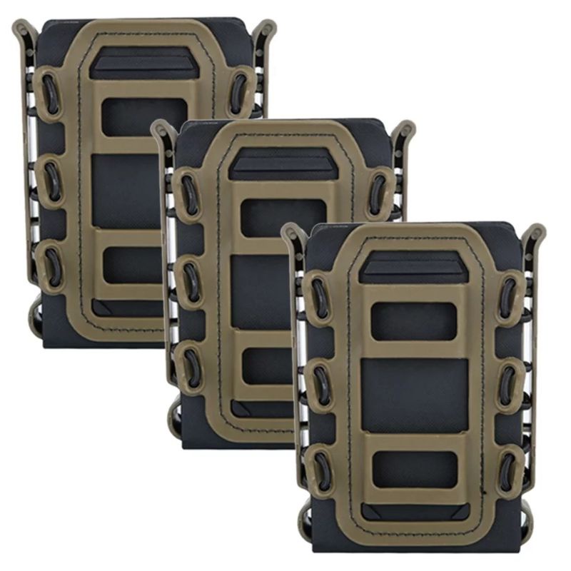 Holster magazine 5,56 new desain tmc scorpio 5,56 tactical terbaru sarung magazine tempat magazine s