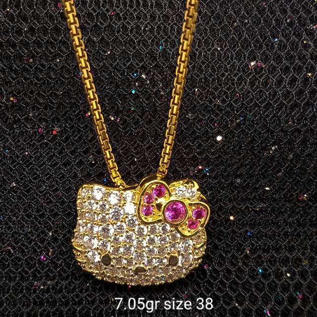 Kalung Emas 17 K - kuning 7.05gr Kadar 750 - 3389