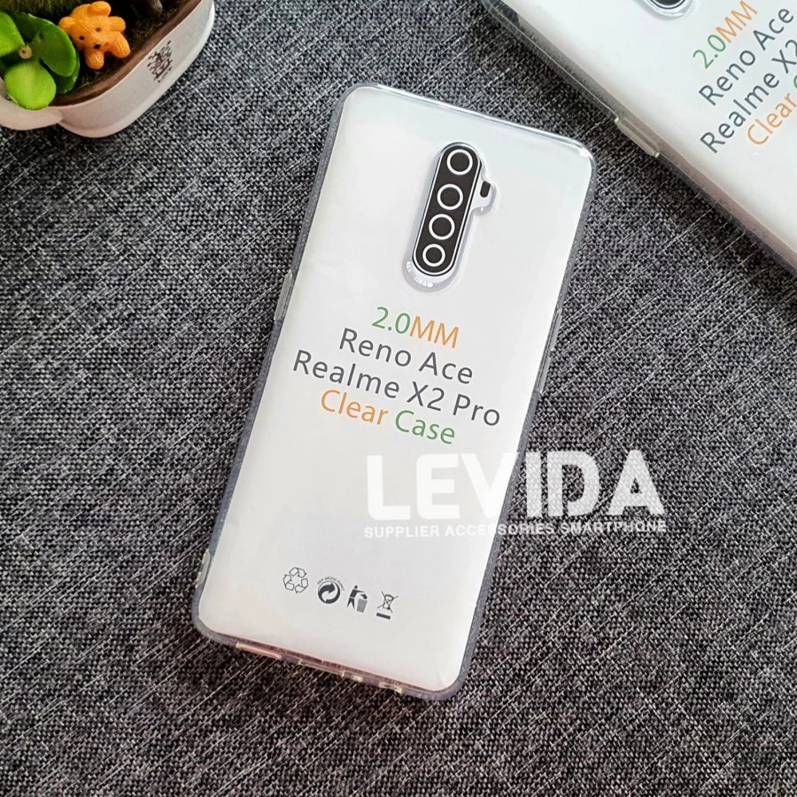 SOFTCASE CLEAR HD TPU PREMIUM REALME X2 PRO / RENO ACE - GA