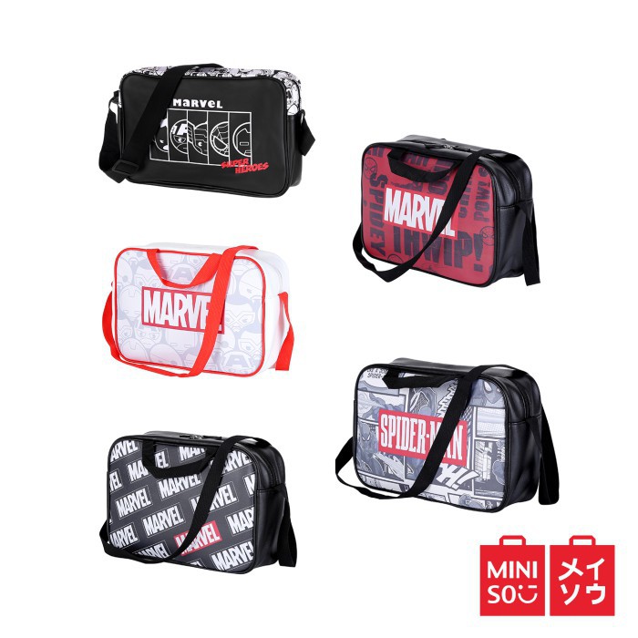  Miniso  Marvel Tas  Selempang Crossbody Bag Fashion untuk 