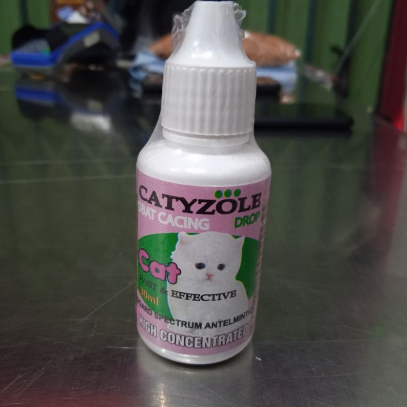 Catizole Drop 30ml~Obat Cacing untuk kucing