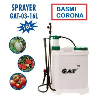 Sprayer Manual 16 Liter GAT / Alat Semprot Hama Tanaman Sawah Kebun / Sprayer Disinfektan 16L