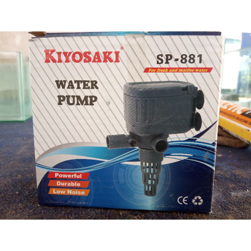 KIYOSAKI SP-881 WATER PUMP .Pompa Air Aquarium merk kiyosaki
