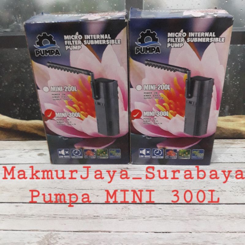 pumpa SUNSUN 300L Internal Filter Internal Aquarium Pumpa Mini