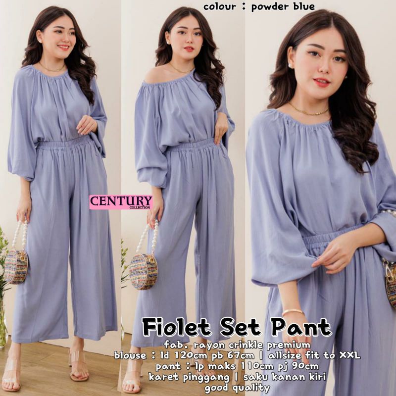 FIOLET SET BY CENTURY