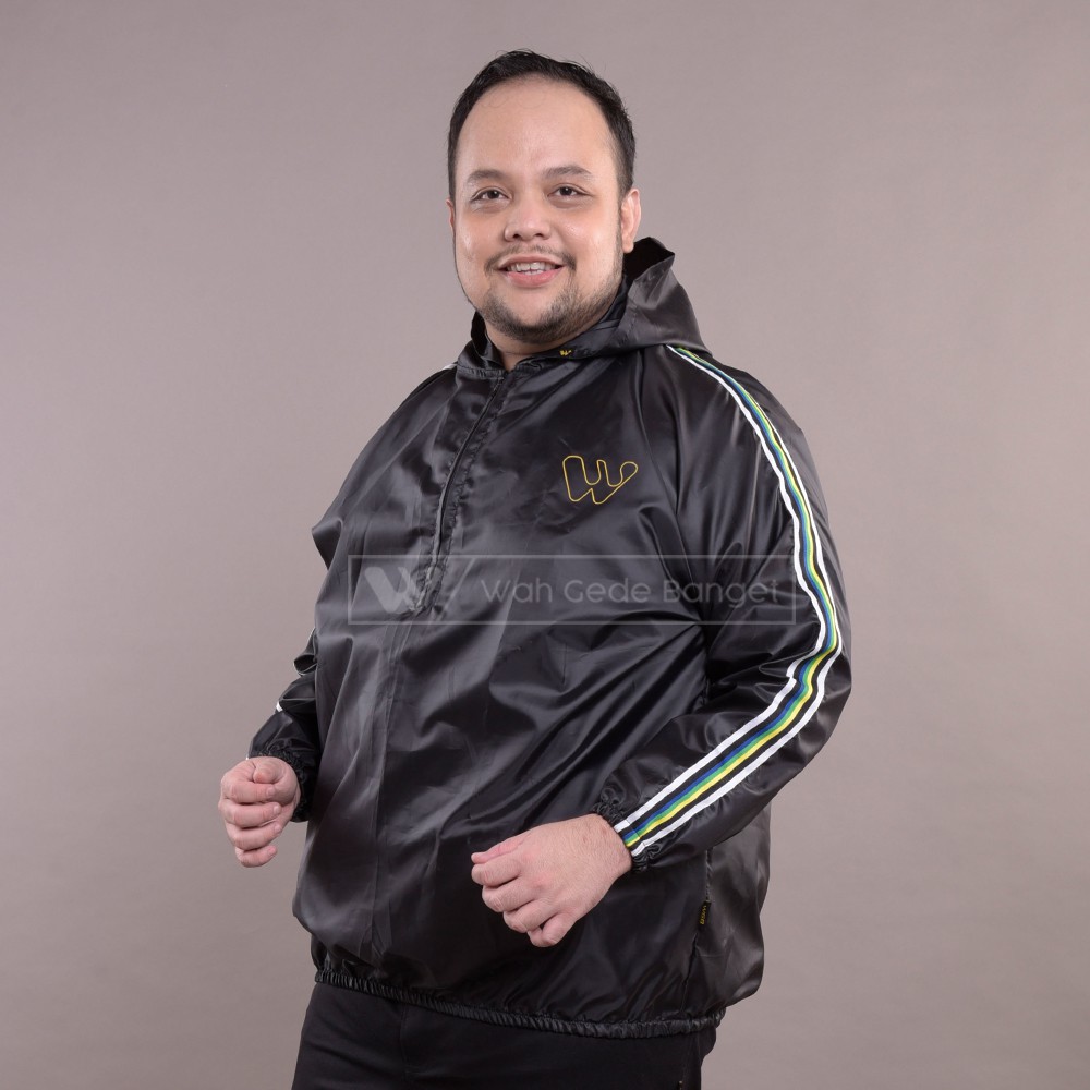 

Jaket Sauna Blackbird Jumbo Big Size Cowok Ukuran Besar XXL XXXL