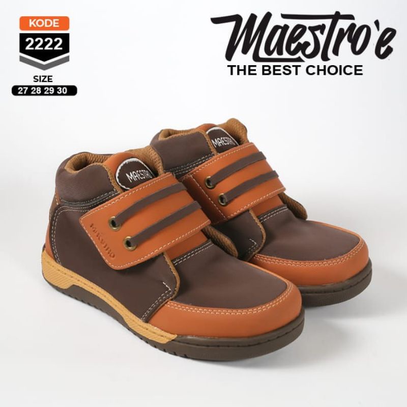 Sepatu Anak Onarstreet Sepatu Anak Laki-laki Boot Sepatu Anak Ukuran 26-30