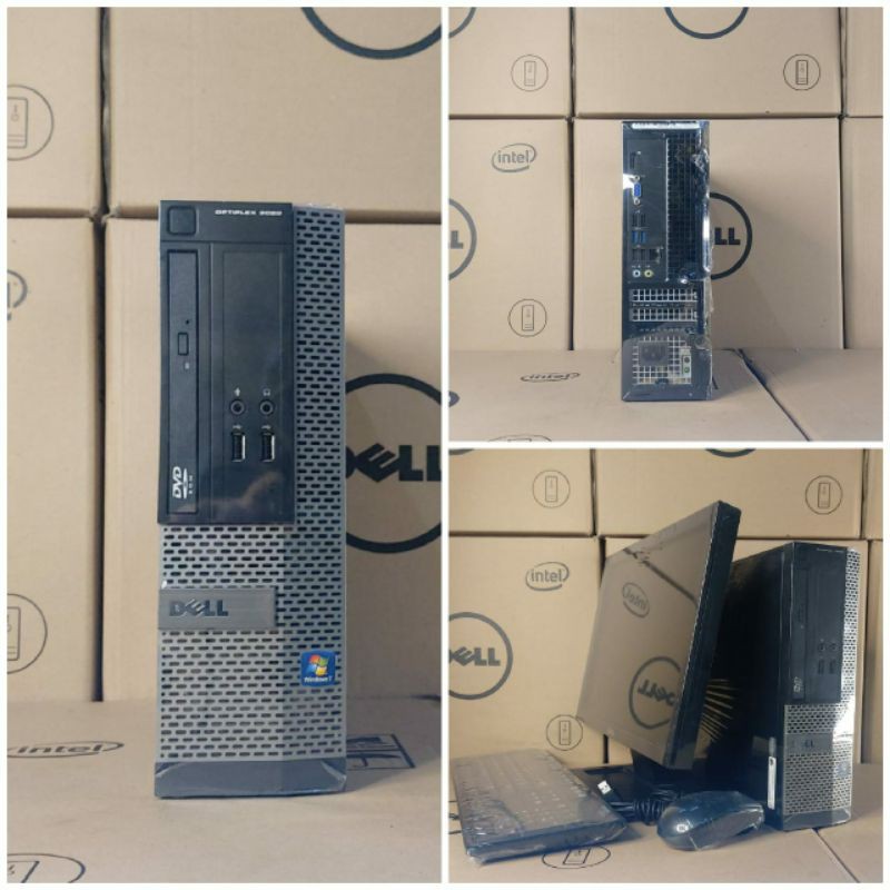 PAKETAN MINI PC DELL 3020 PAKAI LED 17IN WIDE BERKUALITAS FULL DUSS