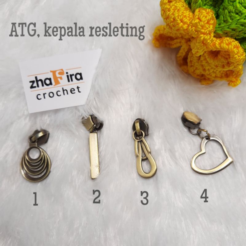 Kepala resleting, atg, bakar