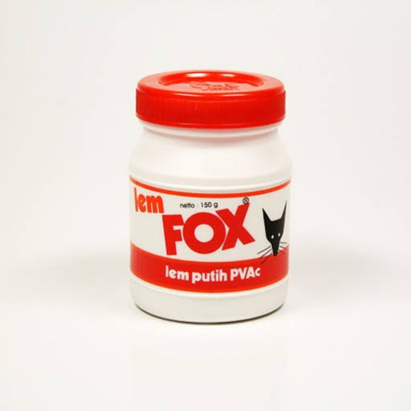 

LEM FOX BOTOL PUTIH // LEM KERTAS KAYU SERBAGUNA // LEM PUTIH PVAC