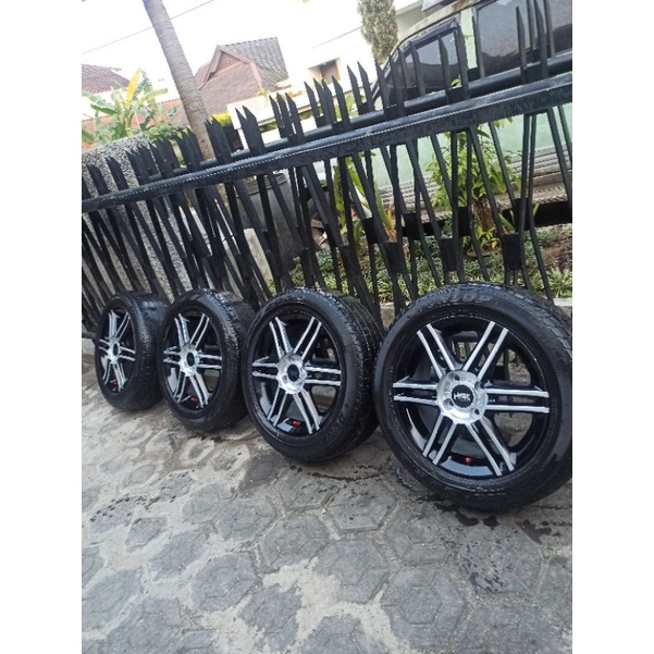 4 Velg R15 PCD 100 velg only Brio calya sigra mobilio jazz yaris etios vios picanto rio wagon