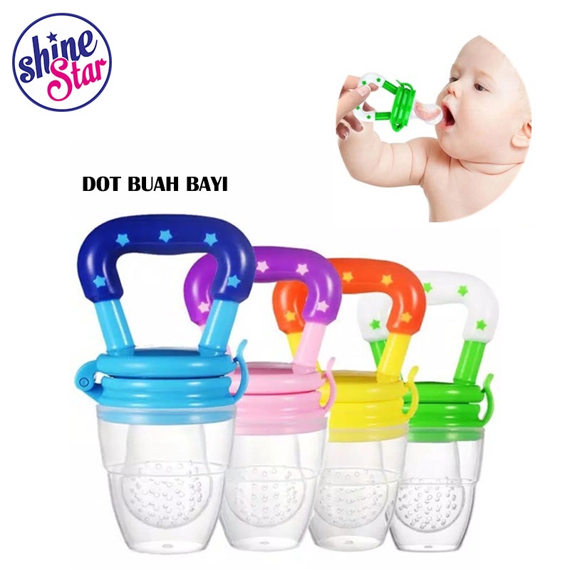 COD - Empeng Bayi / Dot Bayi - Empeng Buah Dot Buah Baby Fruit Pacifier BPA Free Varian Warna - 1 Pcs