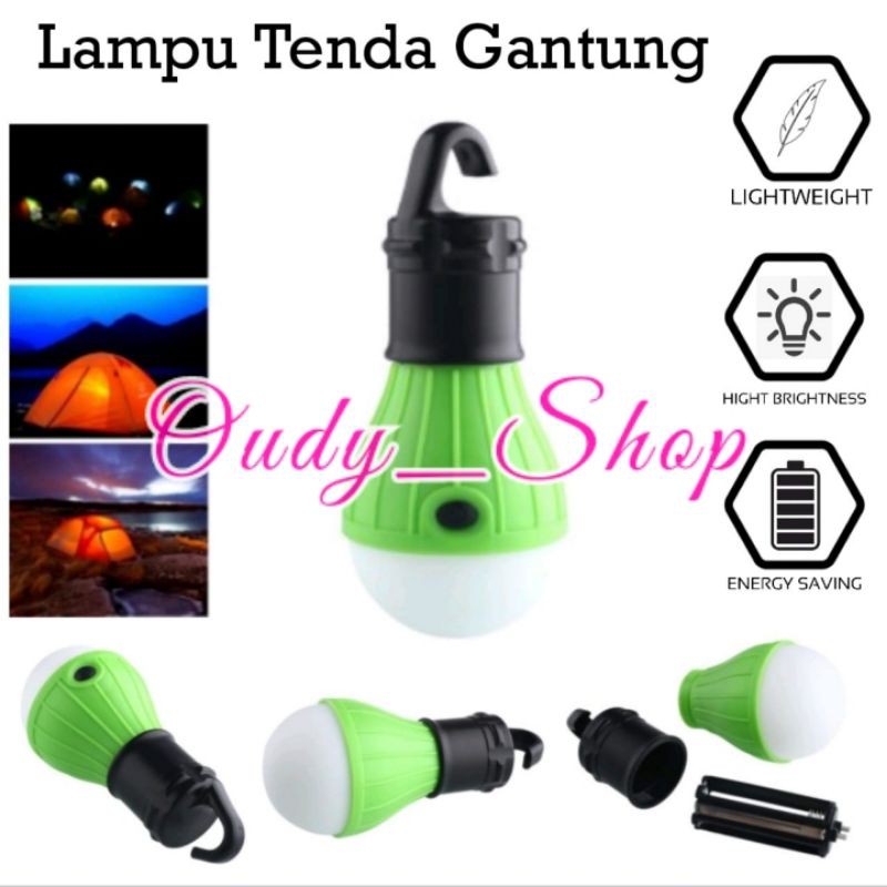 Lampu Tenda Gantung Lampu Bohlam Hanging Lamp