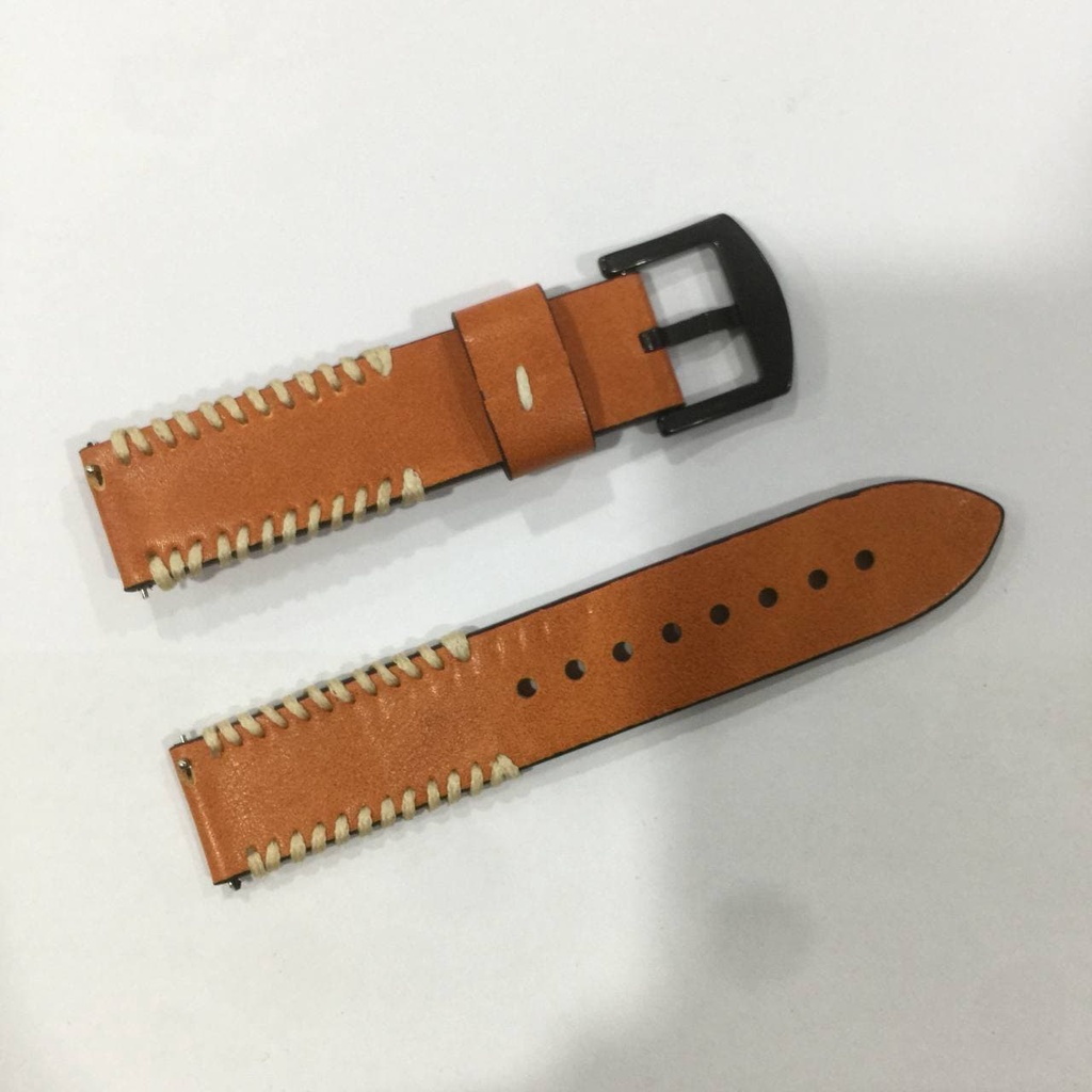 PREMIUM STRAP Leather 20mm 20 mm Watch Strap Kulit