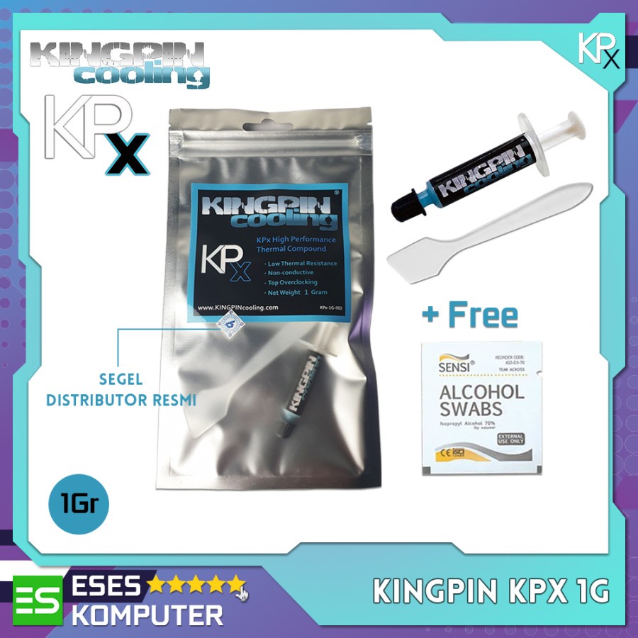 Kingpin KPx 1 Gram / 1 Gr High Performance Thermal Paste Grease