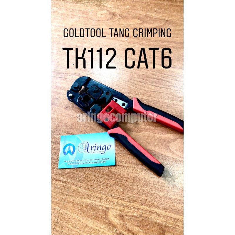 Network (Cabling) GOLDTOOL Tang Crimping Double RJ45 CAT6 TTK-112