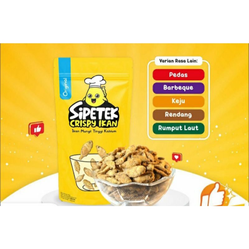 

Sipetek Crispy Ikan 5 Varian