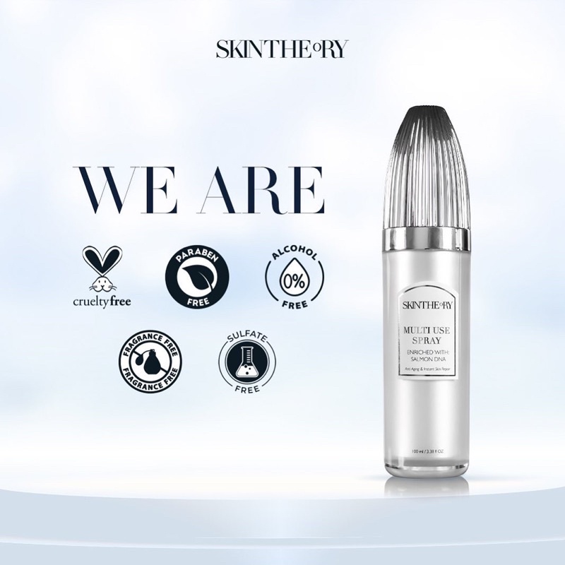 SKINTHEORY Multi Use Spray 100ml BPOM 5in1 (Toner - Essence - Serum - Moisturizer - Ampoule) Skin theory