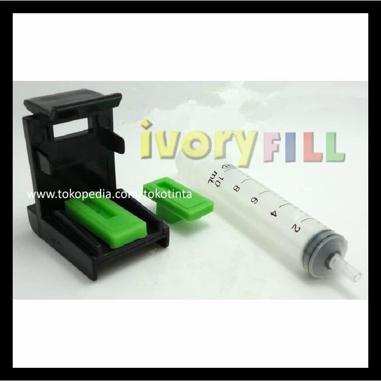 BAYAR DITEMPAT REFILL TOOL KIT PENYEDOT SEDOT TINTA CARTRIDGE CANON PG 810 CL 811 KODE 445