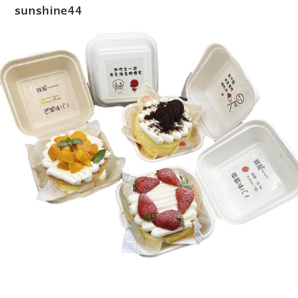 Sunshine 10PCS Kotak Makan Bento Sekali Pakai