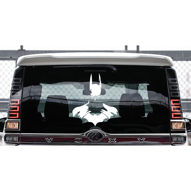 stiker mobil batman 3 custom cutting stiker