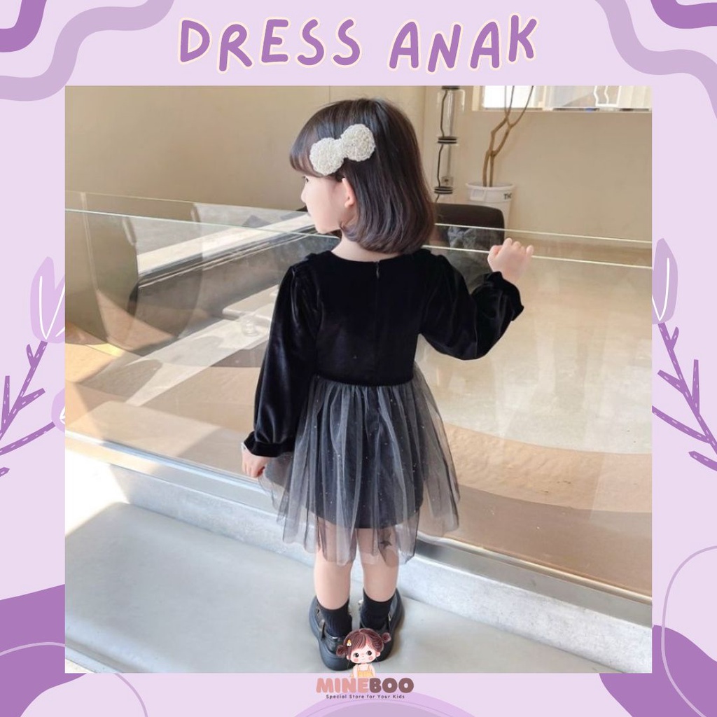 mineboo DRESS MINI CARLA EBV Bayi Perempuan Import