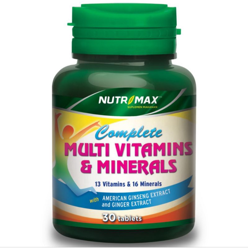 Nutrimax Complete Multivitamin dan Mineral isi 30