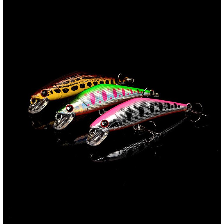 Shengyao 1Pcs New Sinking Minnow Fishing Lure 6.5cm 6g Swimbait Bass Wobbler Kail Ikan Kecil Memancing Kait