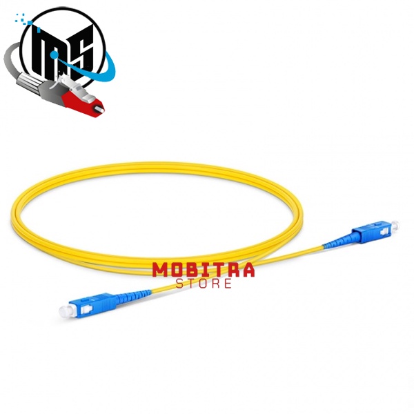 Patch Cord SC-SC SM 1m | Fiber Optic SC/UPC-SC/UPC Single Mode Simplex 1 Meter