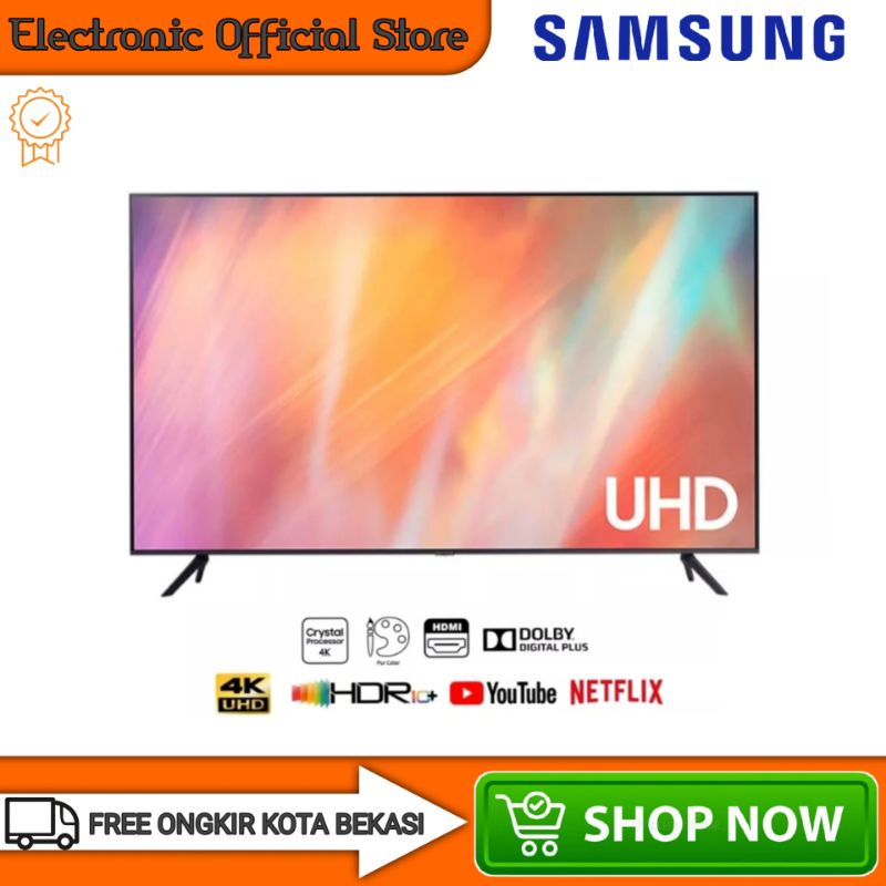 LED TV Samsung Smart TV 50 Inch UA50AU7000 Crystal 4K UHD