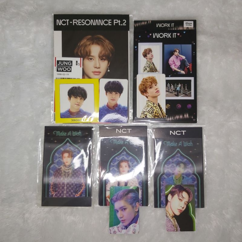 NCT 127 Resonance MD Part Pt. 1 2 3D Lenticular Lenti Set Make A Wish MAW Photosticker Photo Sticker