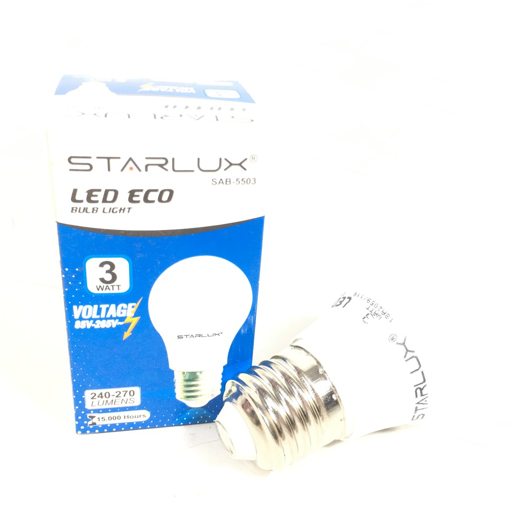 Lampu LED Starlux 5W 5 Watt Garansi 400 500 Lument Terang