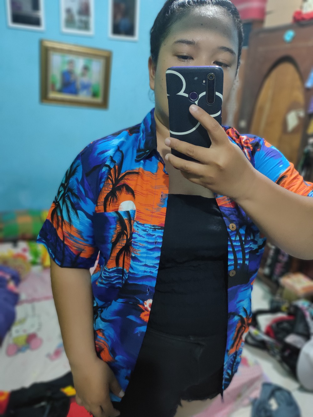 Baju Hawai Size Xl Best Seller - Pantai Kelapa