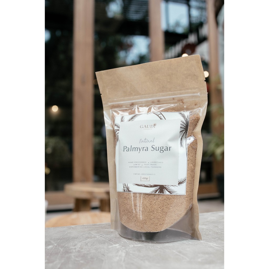 

GULA AREN LONTAR 450g 100%natural / GAUDI PALMYRA SUGAR