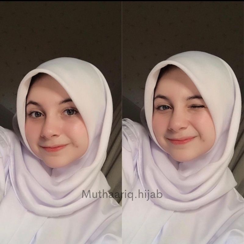 JILBAB PARIS PREMIUM ORIGINAL|| Hijab Segiempat Basic Jahit Tepi|| Kerudung Paris Premium Square Basic-6