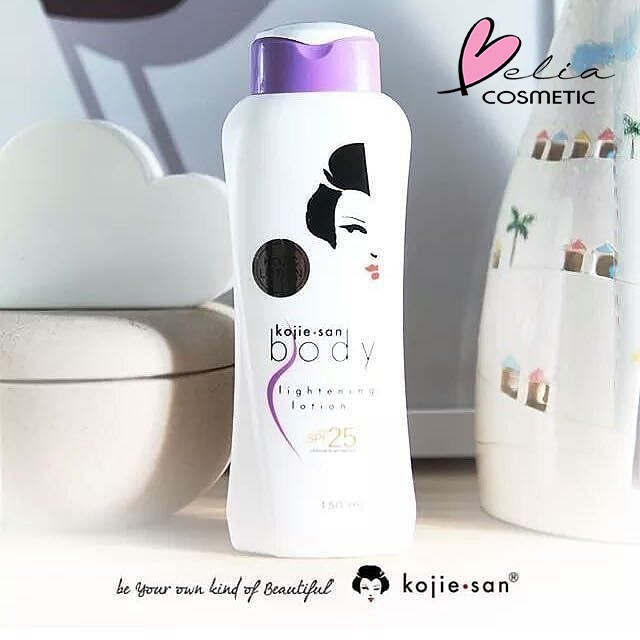 ❤ BELIA ❤ KOJIE SAN Lightening Body Lotion 100g 200g | kojic kojiesan hand body pemutih pencerah