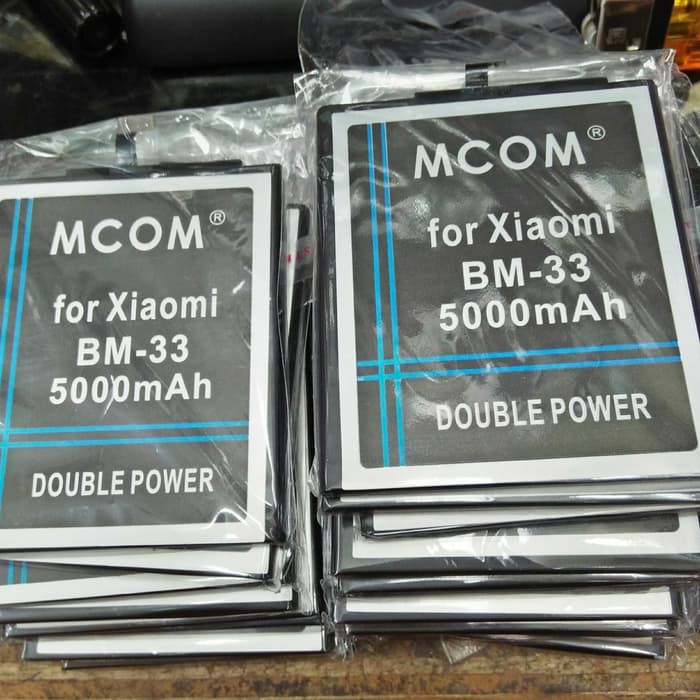 Battery Batre Baterai Double Power Mcom Xiaomi Mi4i Mi 4i BM33 BM-33 BM 33