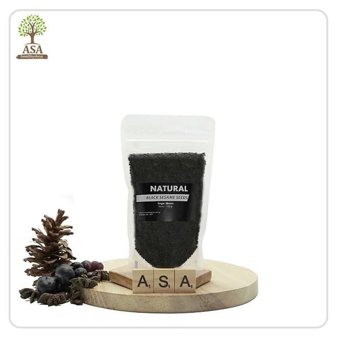 

Terlaris! Black Sesame Seed 100Gram / Biji Wijen Hitam ^