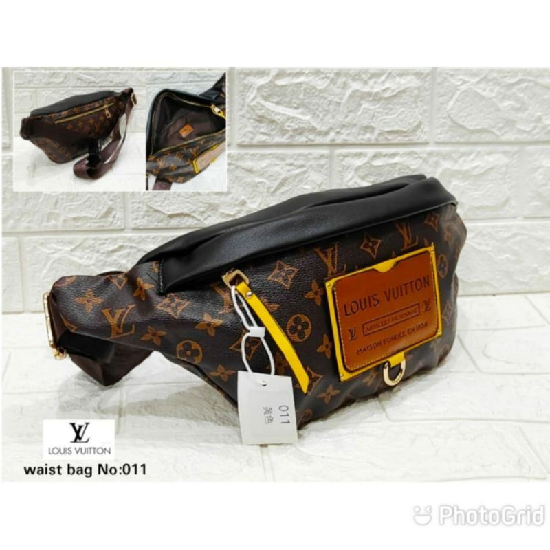 BUMBAG LV WAIST BAG LV PRIA WANITA IMPORT TAS SELEMPANG LV