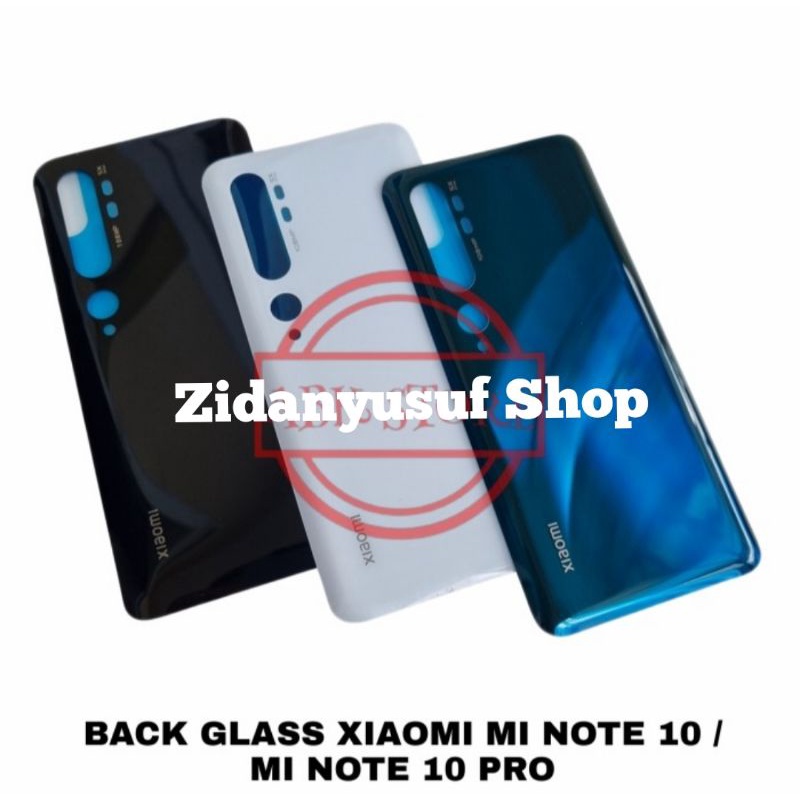 XIAOMI MI NOTE 10 / MI NOTE 10 PRO BACKDOOR BACK COVER TUTUP BELAKANG ORIGINAL