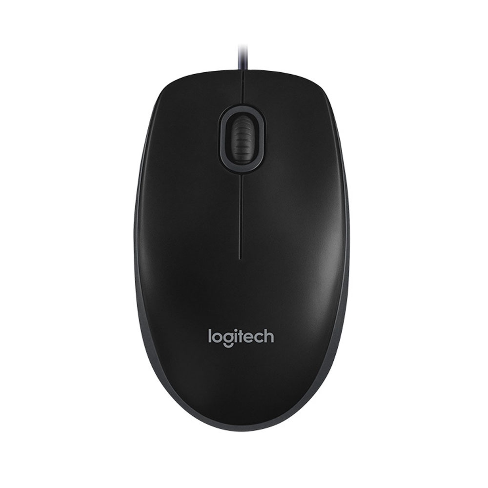 Logitech B100 Mouse Kabel USB Optical