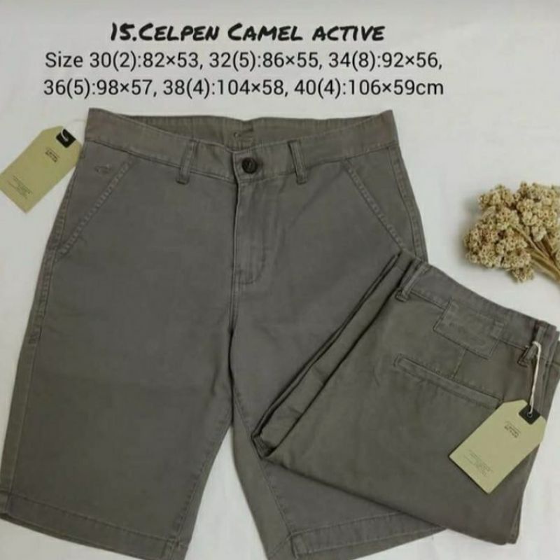 Celana Pendek Camel Active Cowok Ori