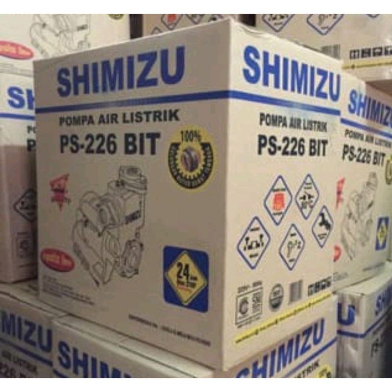 Pompa air shimizu PS 226 BIT Pompa air shimizu 200wat manual