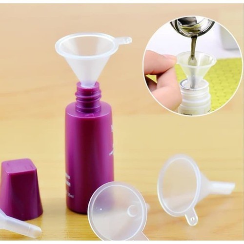 CORONG MINI PLASTIK TRANSPARAN MINYAK PARFUME / CORONG MINI PLASTIK KECIL UNTUK PARFUM HAND SANITIZER - BC