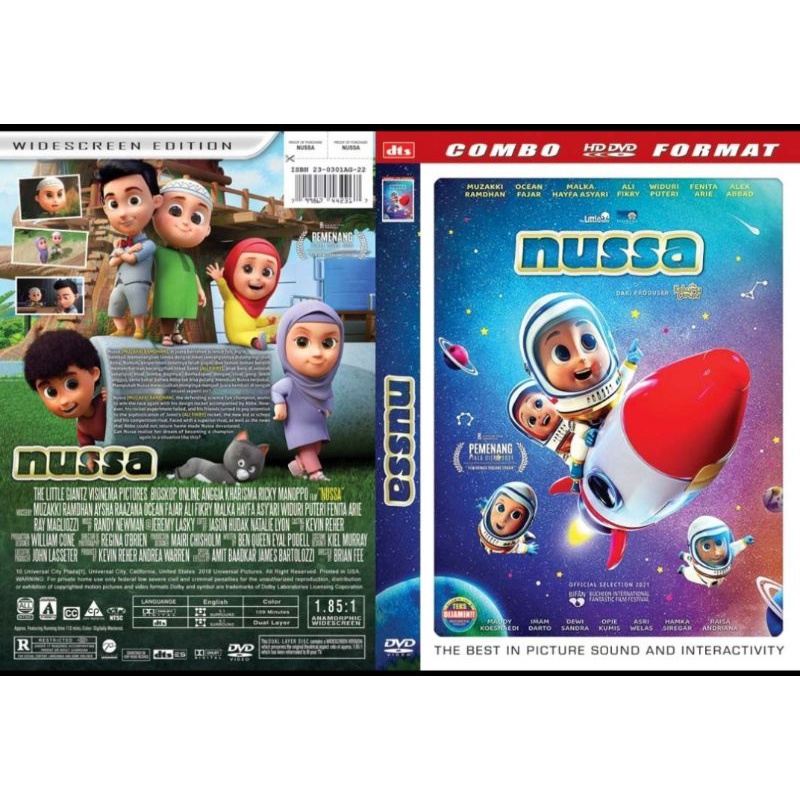 Kaset Kartun Anak Nussa The Movie / Ori