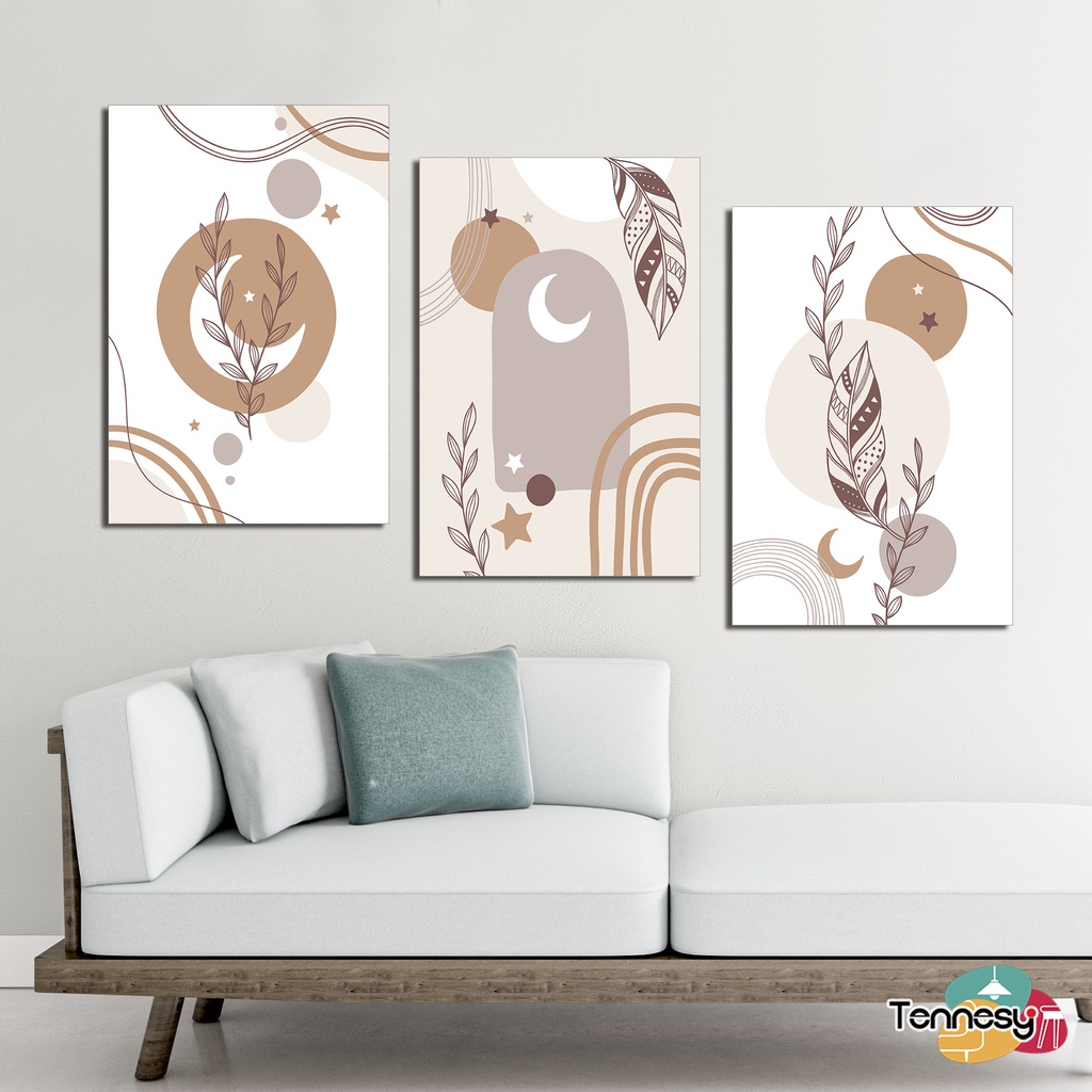 HIASAN DINDING WALL DECOR BOHO ART 20x30CM PAJANGAN POSTER DEKORASI DINDING KAMAR TIDUR RUMAH