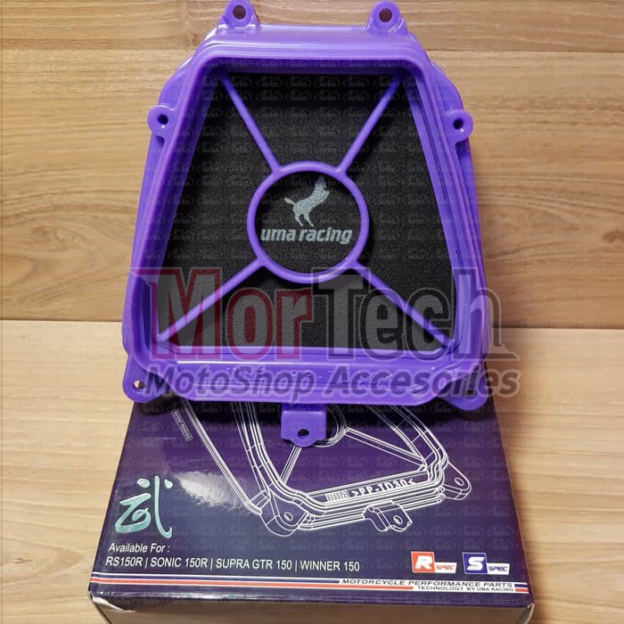 Filter Udara Uma Racing Original Malaysia Sonic & Supra GTR 150 Jupiter Mx King RS150R Winner 150 Ai