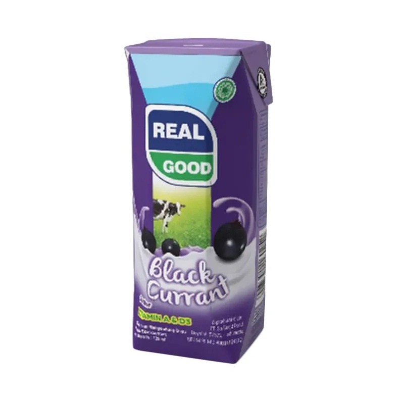 SUSU UHT FRUITY BLACKCURRANT REAL GOOD MILK 125ML