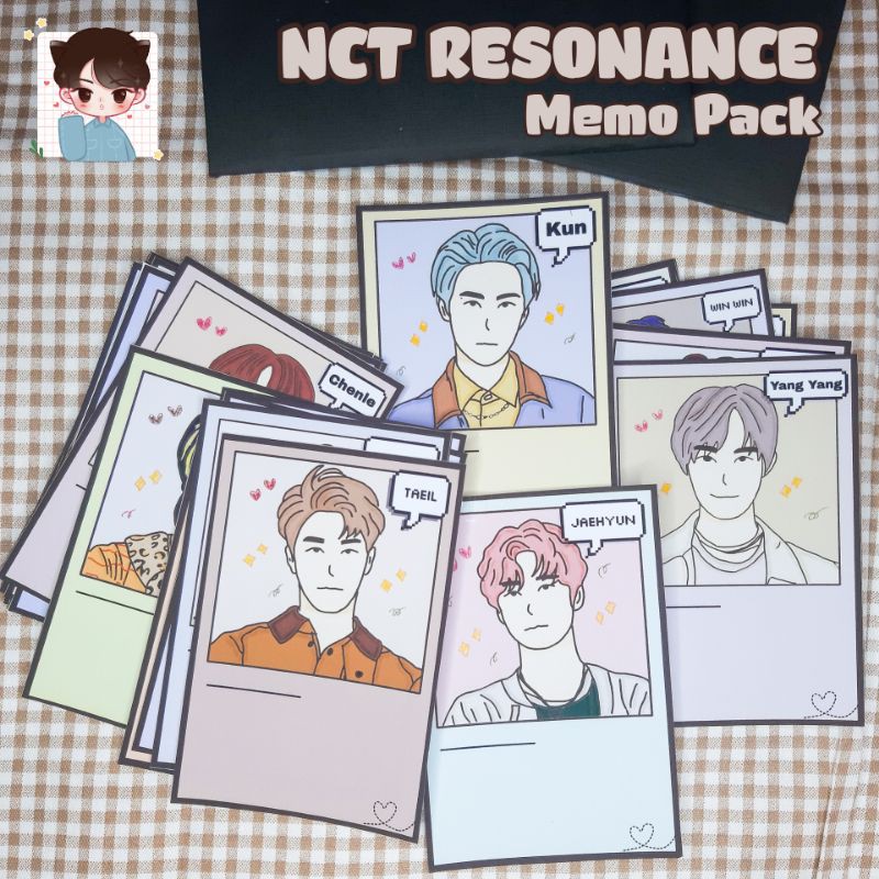 

Mariaarts - NCT Resonance Memopack notes agenda buku catatan jurnal notebook