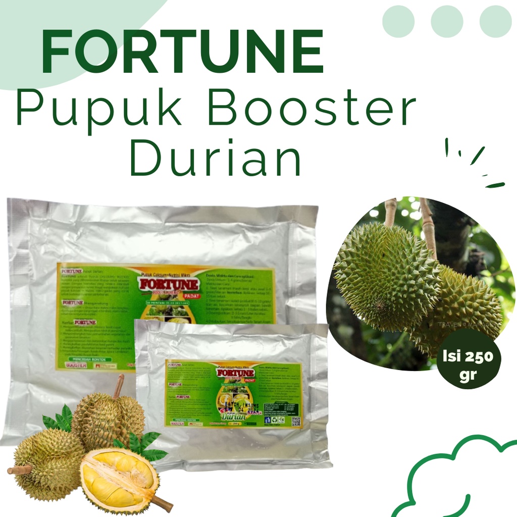 Pupuk Durian Berbuah, Pupuk Boster Perangsang Buah Durian